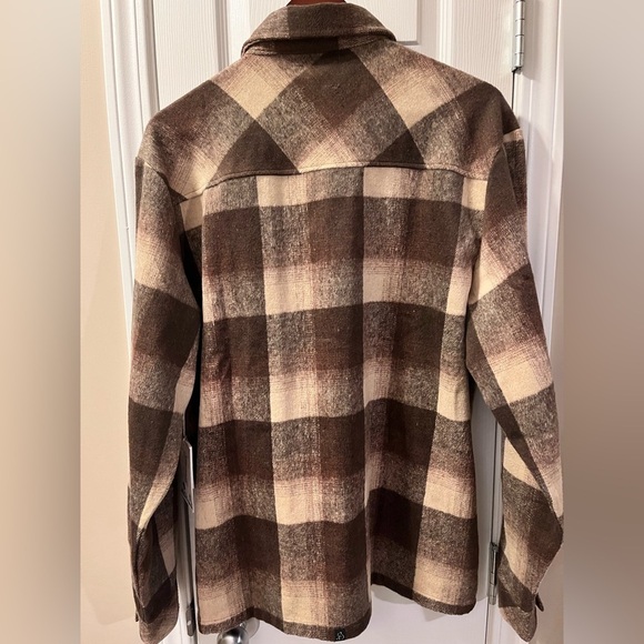 Brand New Mens Kuwalla Tee Plaid Overshirt Large NWT - Picture 2 of 7